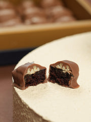 Pecan salted squares