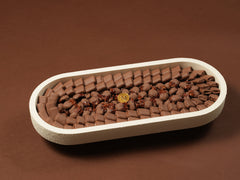 Oval Tray (Crispy Crepe & Caramelized Pecans )