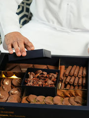 Mix gathering box